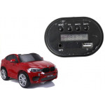 Hudobný panel pre elektrické autíčko s batériou BMW X6M