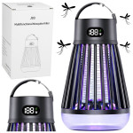 Elektrická lampa na komáre s UV svetlom - čierna