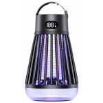 Elektrická lampa na komáre s UV svetlom - čierna
