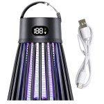 Elektrická lampa na komáre s UV svetlom - čierna