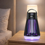 Elektrická lampa na komáre s UV svetlom - čierna