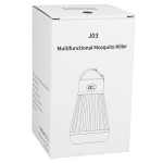 Elektrická lampa na komáre s UV svetlom - biela