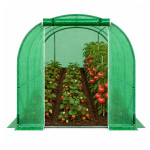 Záhradný fóliový skleník 10x3x2m 30m2 - zelený