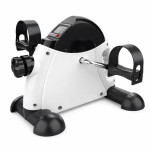 Mini rotoped s LCD displejom – biely