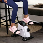 Mini rotoped s LCD displejom – biely