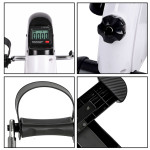 Mini rotoped s LCD displejom – biely