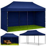 Komerčný záhradný pavilónový stan 3x6m - modrý Komerčný záhradný pavilónový stan 3x6m - modrý
