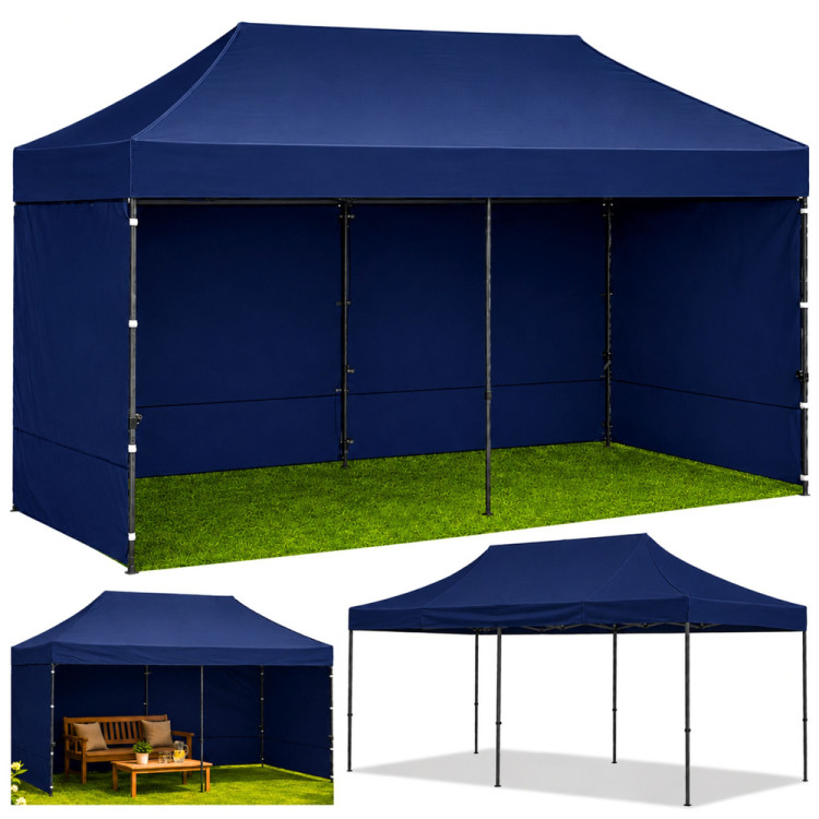 Komerčný záhradný pavilónový stan 3x6m - modrý Komerčný záhradný pavilónový stan 3x6m - modrý