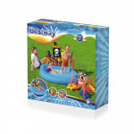 Detský nafukovací bazén Pirátska loď 140 x 130 x 104 cm Bestway 52211