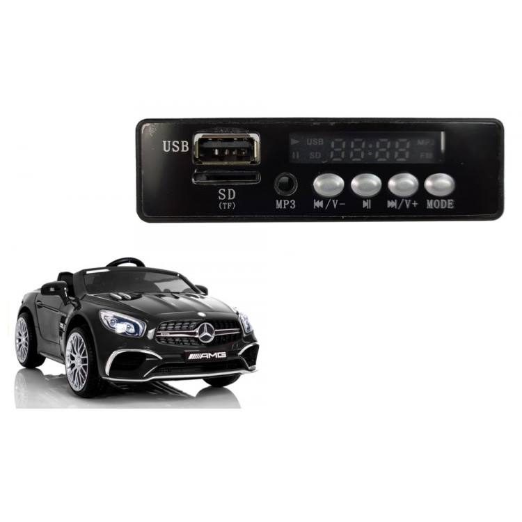 Hudobný panel pre elektrické autíčko s batériou policajné SL65 XMX602 Hudobný panel pre elektrické autíčko s batériou policajné SL65 XMX602