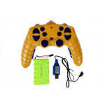 RC Žltý bager s pohyblivým ramenom na diaľkové ovládanie