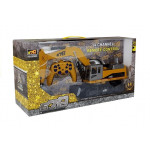 RC Žltý bager s pohyblivým ramenom na diaľkové ovládanie