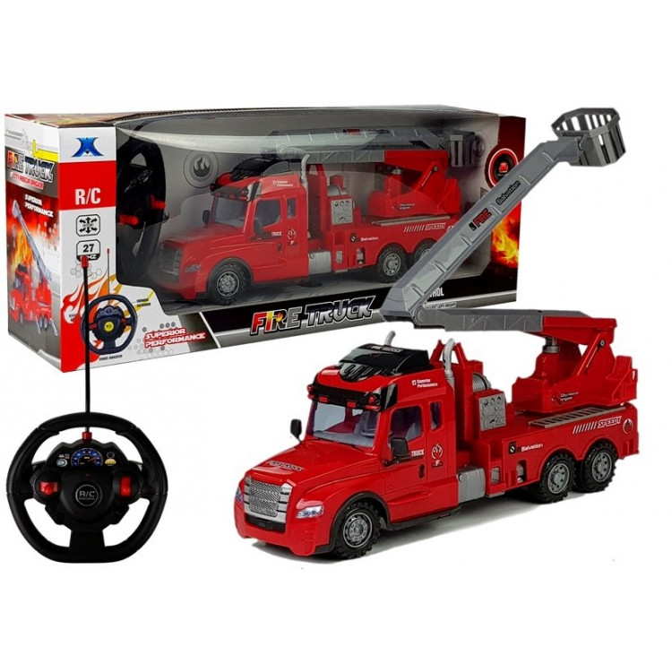 RC Hasičské auto s rebríkom diaľkovo ovládané RC Hasičské auto s rebríkom diaľkovo ovládané