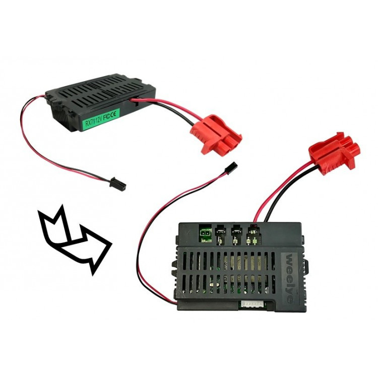 Riadiaca jednotka pre elektrické autíčka ECU RX71 12V pre BMW X6M JJ2168 Riadiaca jednotka pre elektrické autíčka ECU RX71 12V pre BMW X6M JJ2168