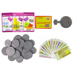 Pokladňa s príslušenstvom - červená