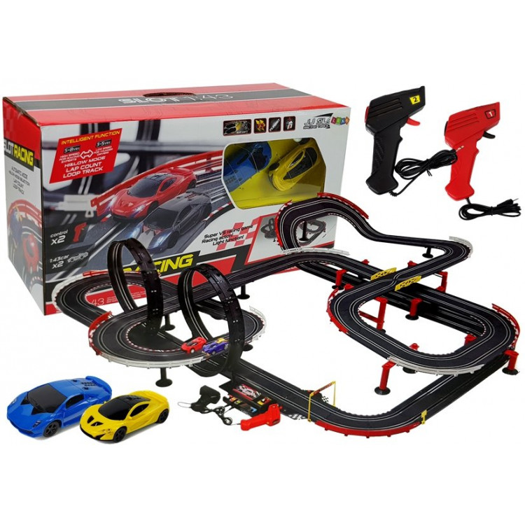 Veľká autodráha s autíčkami 1420 – 1:43