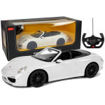 Auto Porshe 911 Carrera S Rastar na diaľkové ovládanie 1:12 R/C biela RTR