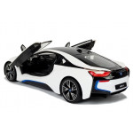 Auto BMW i8 Rastar na diaľkové ovládanie 1:14 R/C biela RTR