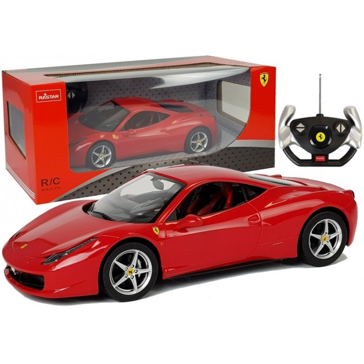 Ferrari Italia Rastar na diaľkové ovládanie 2,4GHz 1:14 červené RTR