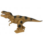 Dinosaurus Tyrannosaurus Rex na batérie -hnedý
