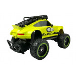 Auto R/C s veľkými kolesami 1:18 - zelené