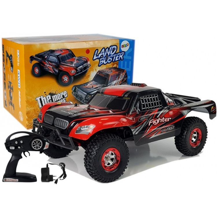 Auto na diaľkové ovládanie FY-01 4x4 pick-up 1:12 R/c 40km/h červené Auto na diaľkové ovládanie FY-01 4x4 pick-up 1:12 R/c 40km/h červené