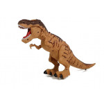 Hnedý dinosaurus na batérie
