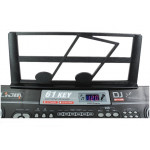 Čierne Elektrické klávesy s mikrofónom 328-06