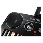 Čierne Elektrické klávesy s mikrofónom 328-06