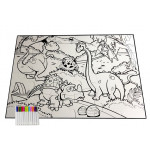 Puzzle na vymaľovanie Dinosaury 24 kusov