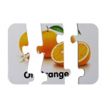 Edukačné puzzle ovocie s anglickými nápismi