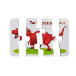 Edukačné puzzle dinosaury