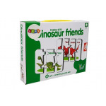 Edukačné puzzle dinosaury