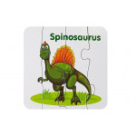 Edukačné puzzle dinosaury