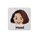 Vzdelávacia hra Časti tela – Puzzle