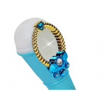 Magické zrkadlo s mikrofónom modrá