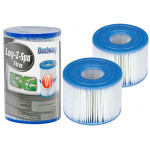 Filtre do vírivky Lay-z-spa Bestway 2ks 60311