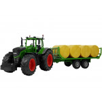 Veľký traktor s prívesom na diaľkové ovládanie 2,4GHz 1:16 zelený RTR