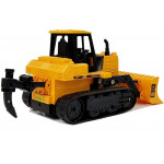 Buldozér s pásovými kolesami ovládaný rukou 2,4GHz 1:28 žltý RTR