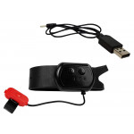 Buldozér s pásovými kolesami ovládaný rukou 2,4GHz 1:28 žltý RTR