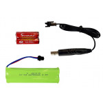 Obojživelné vozidlo na diaľkové ovládanie 2,4GHz 1:24 zelené RTR