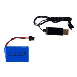 Pištoľové autíčko 2v1 na diaľkové ovládanie 2,4GHz bielo-čierne RTR