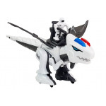 RC Dinosaurus Tyrannosaurus Interaktívny diaľkovo ovládaný robot K18, programovanie – biela