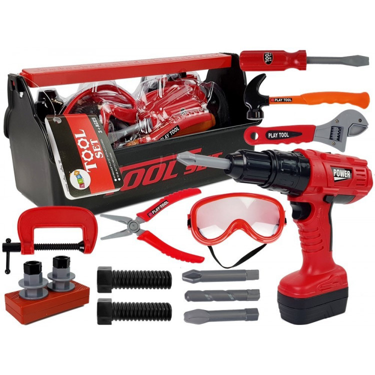 Box s náradím pre malých majstrov Box s náradím pre malých majstrov