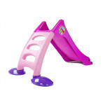 Záhradná šmýkačka pre deti 424 ružovo-fialová !!! nezapínať !!!