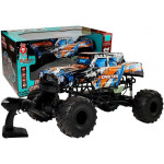 Terénne auto na diaľkové ovládanie 2,4 GHz 4x4 1:6 oranžové RTR