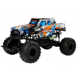 Terénne auto na diaľkové ovládanie 2,4 GHz 4x4 1:6 oranžové RTR