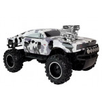 Terénne auto na diaľkové ovládanie 2,4GHz 1:10 4x4 bielo-čierna kamufláž RTR