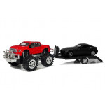 Monster truck s odťahovkou
