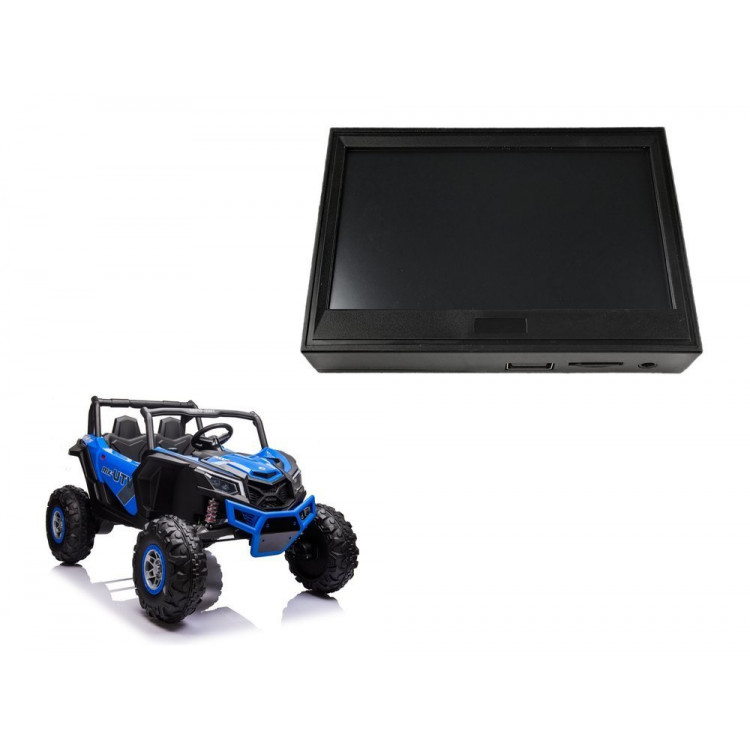 LCD hudobný panel do auta na batériu XMX613 24V